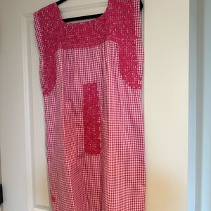 J.Marie Embroidered Shift Dress